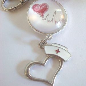Nurse Key Rings,Medical Key Ring ,Love  Key Ring,